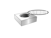 單倒角六角螺母 ASME B18.2.2