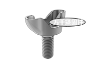 沖壓式蝶形螺釘 ASME B18.6.8
